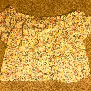 Cute wide neck blouse